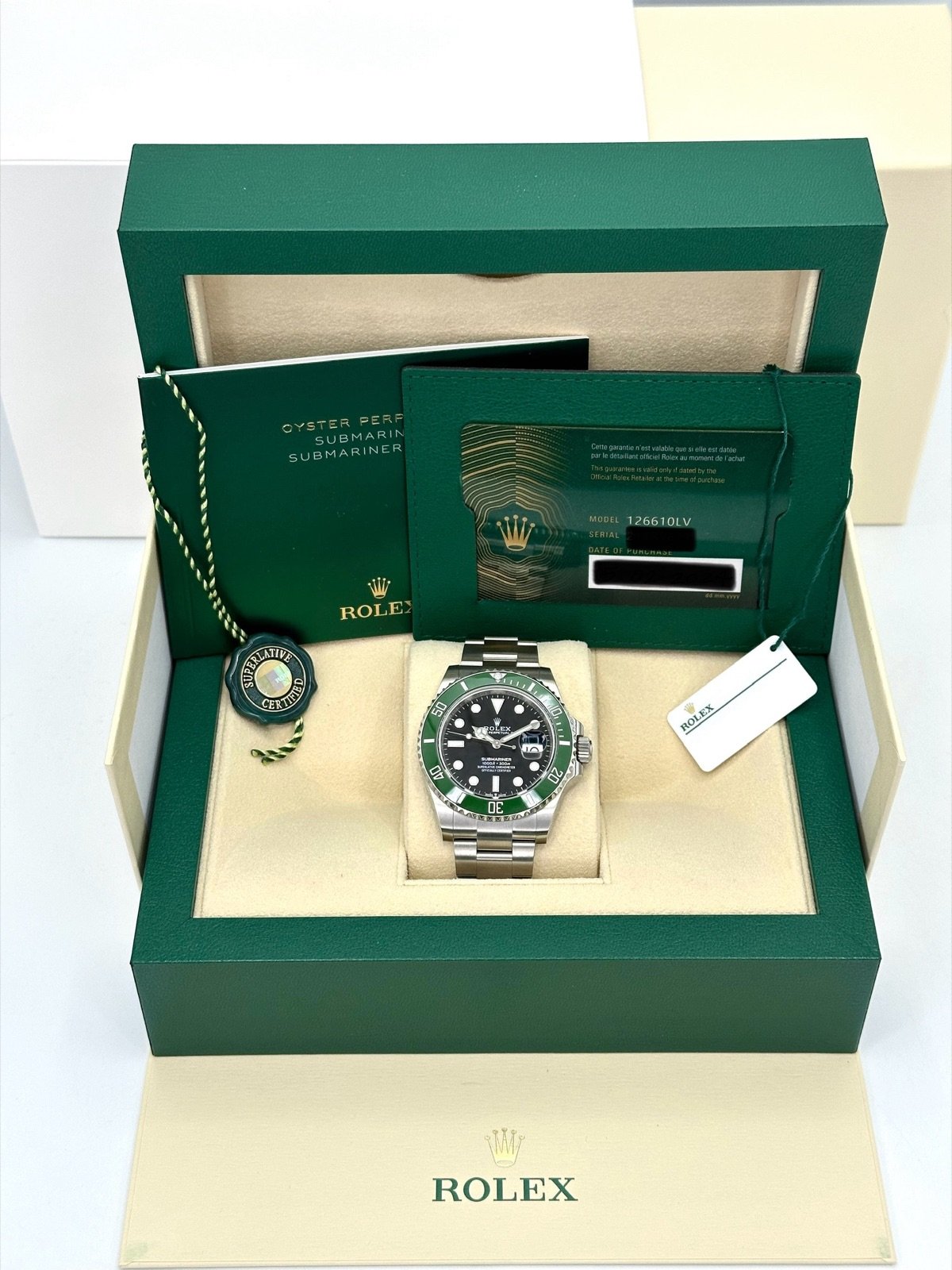 2024 Rolex Submariner “Starbucks” 41mm 126610LV Black Dial (Unworn) - Image 12