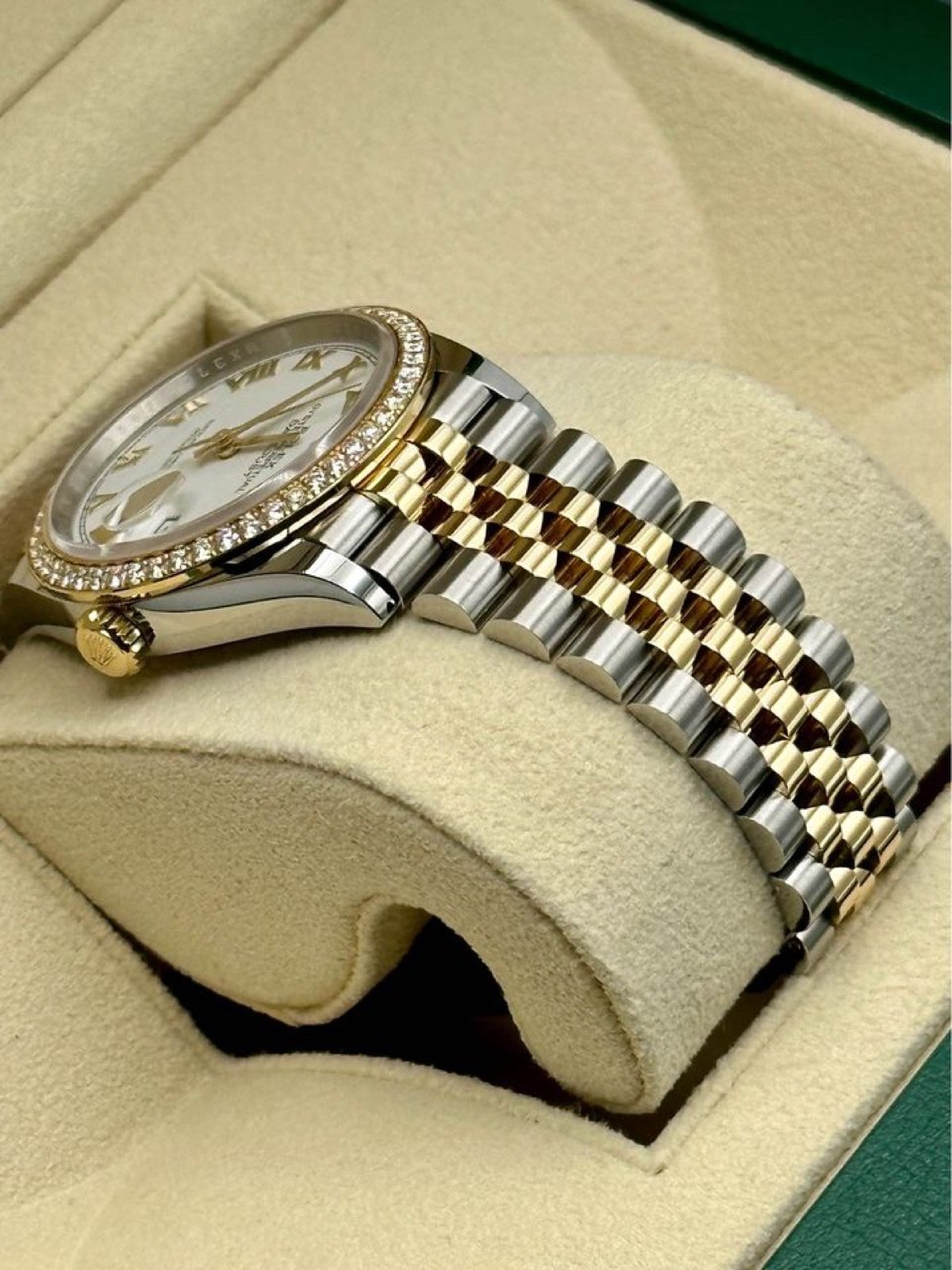 2024 Rolex Datejust 36mm 126283RBR Two-Tone Jubilee Diamond Bezel (Unworn) - Image 5