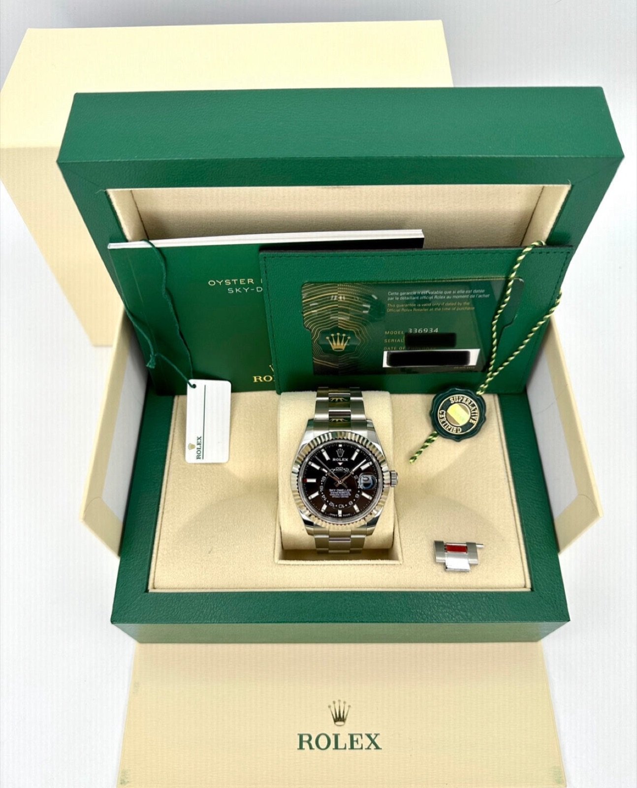 2024 Rolex Sky-Dweller 42mm 336934 Oyster Black Dial (Unworn) - Image 12