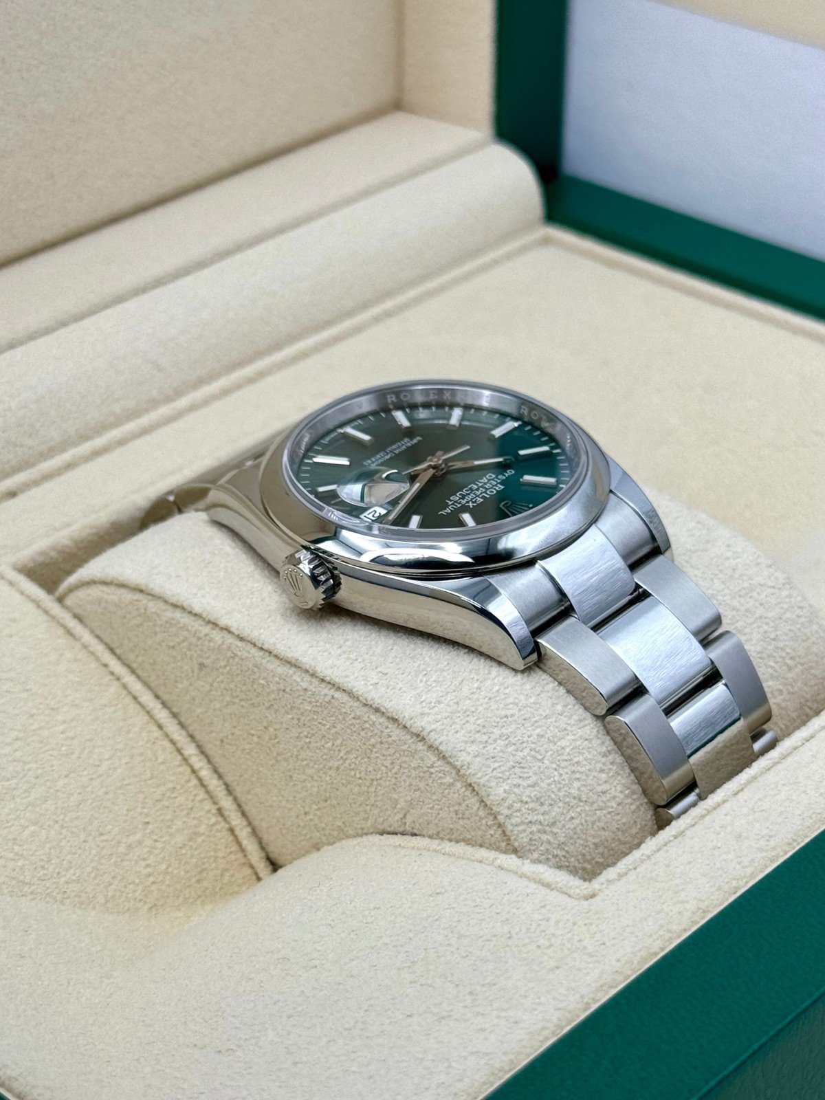 2023 Rolex Datejust 36mm 126200 Mint Green Dial (Unworn) - Image 8