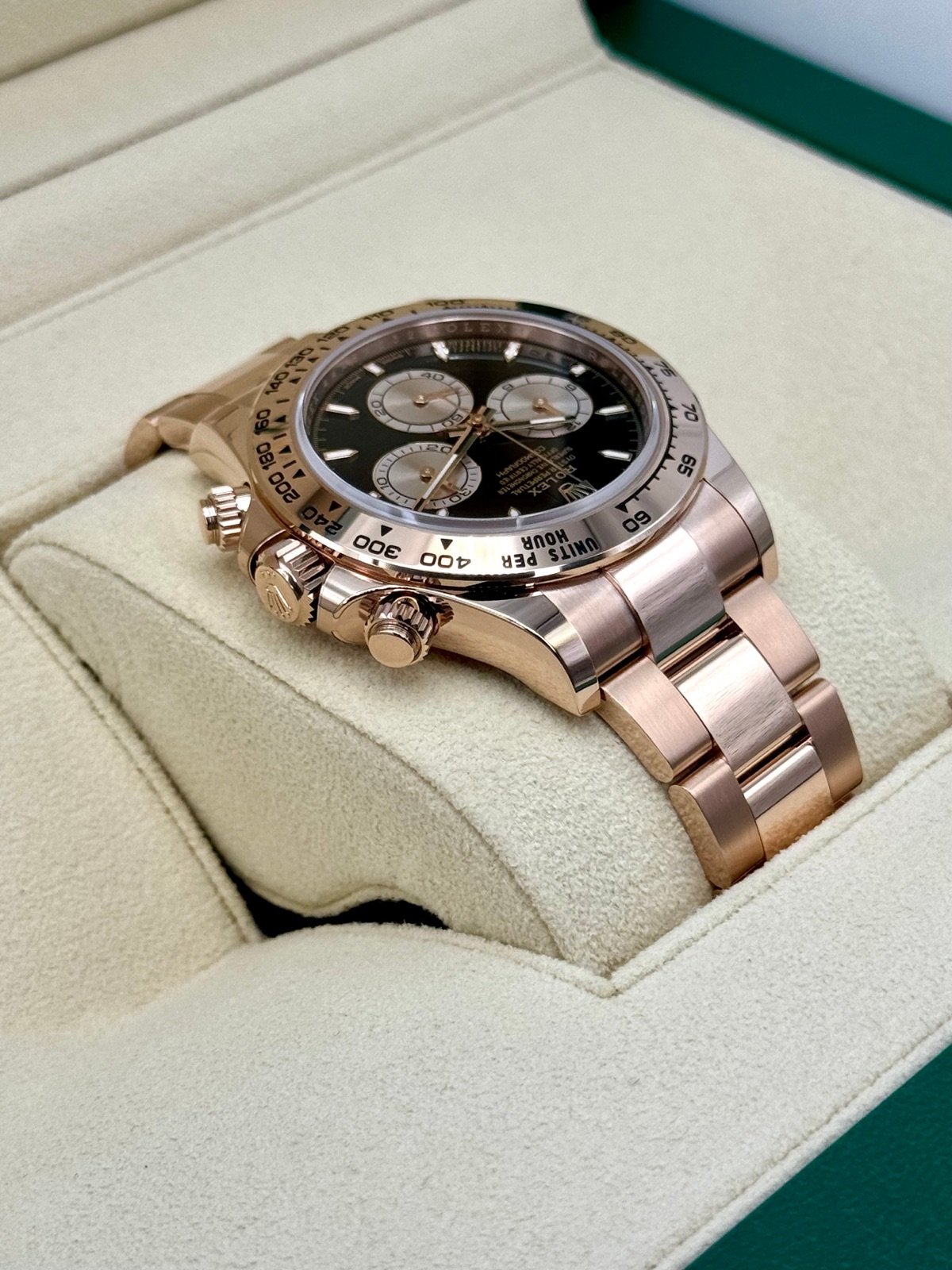 2024 Rolex Daytona 40mm 126505 Rose Gold Black Dial (Unworn) - Image 8