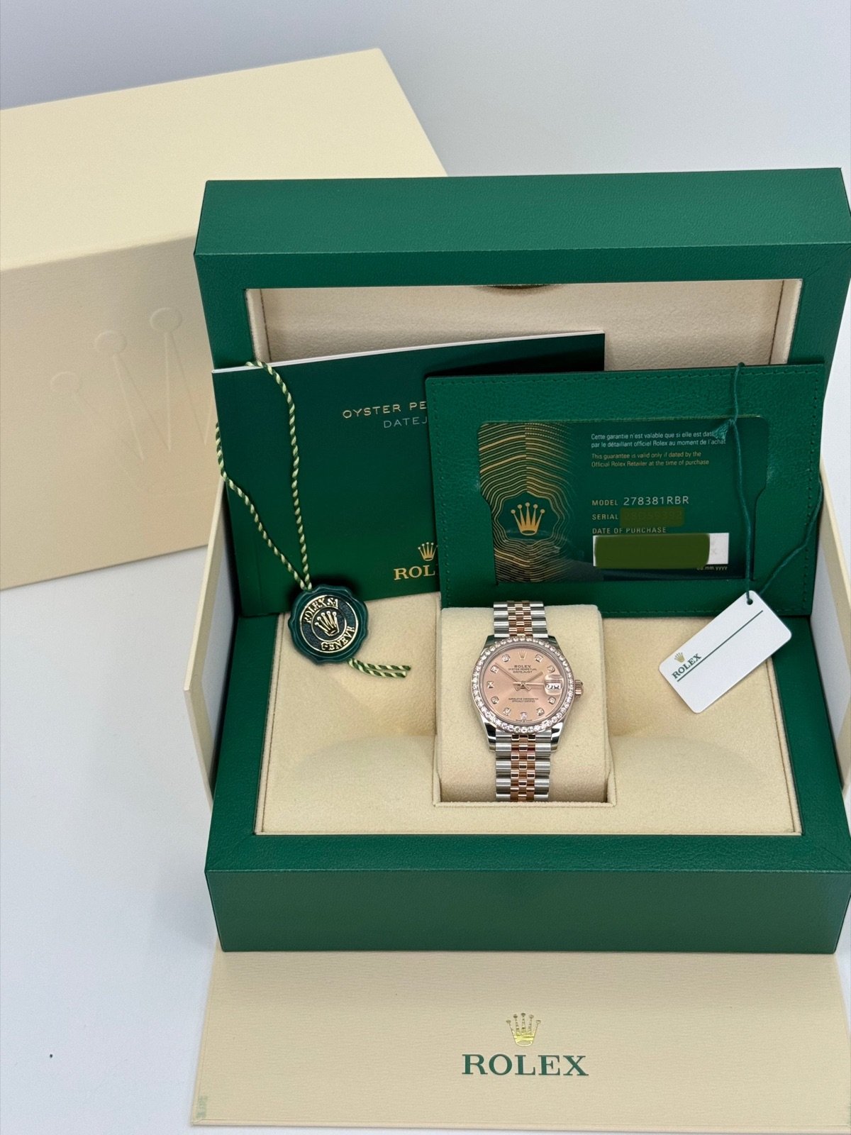 2023 Datejust 31mm 278381RBR Two-Tone Rose 10 Diamond Dial (Unworn) - Image 12