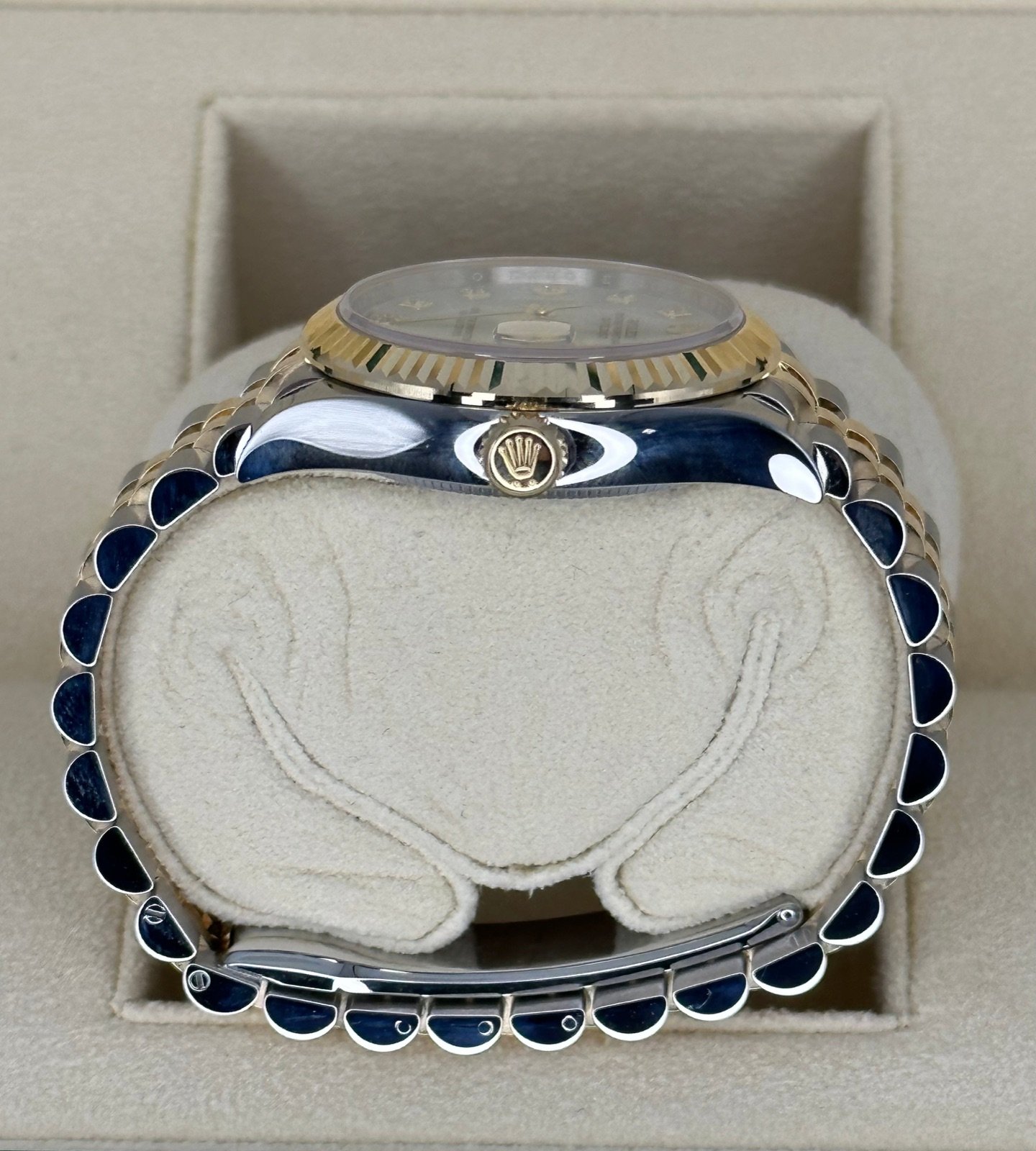 2023 Rolex Datejust 31mm 278273 Two-Tone Jubilee MOP Diamond Dial (Unworn) - Image 9