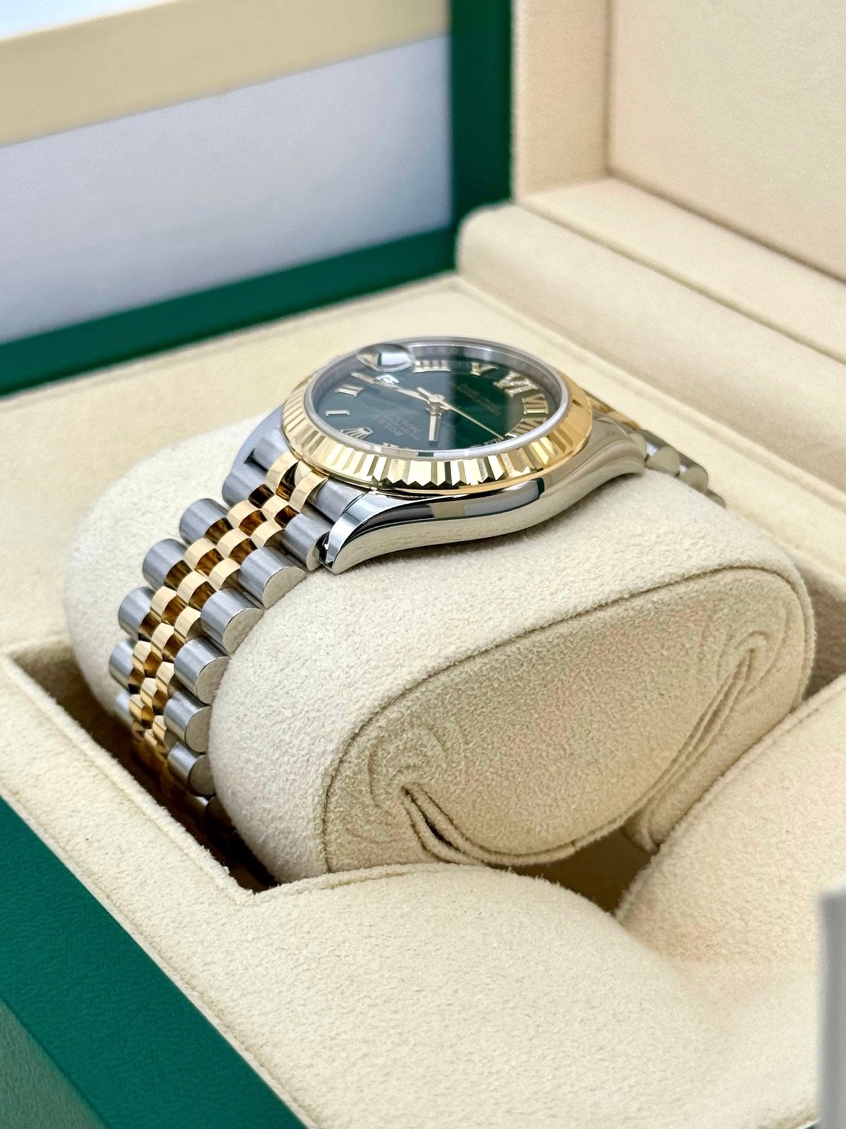 2023 Rolex Ladies Datejust 31mm 278273 Jubilee Green Dial (Unworn) - Image 7