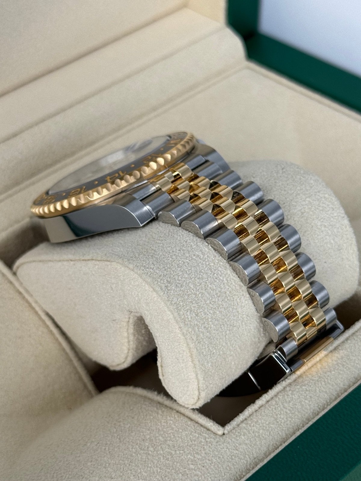2023 Rolex GMT-Master II 40mm 126713GRNR Two-Tone Jubilee (Unworn) - Image 6