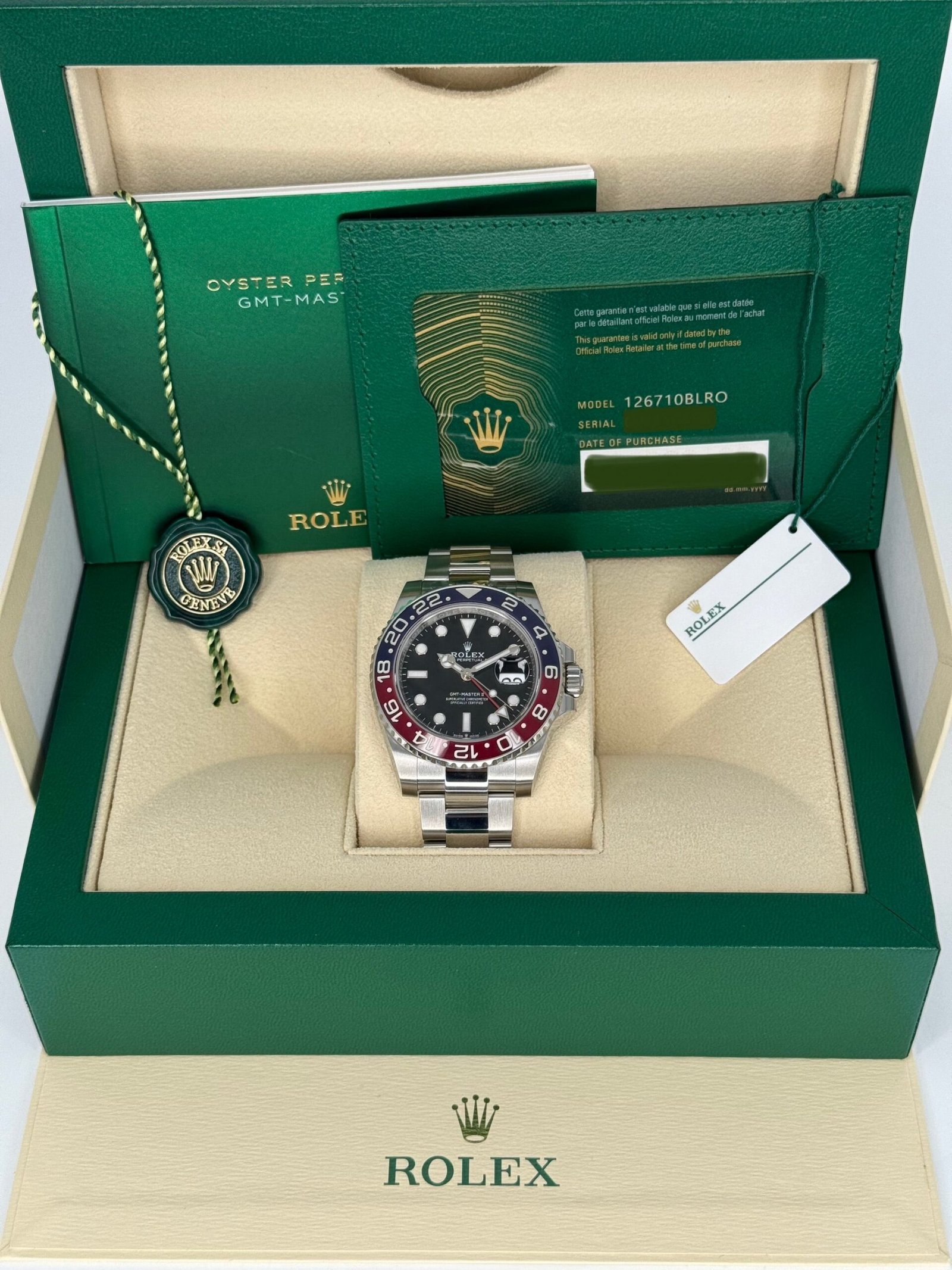 2023 Rolex GMT-Master II “Pepsi” 40mm 126710BLRO Oyster (Unworn) - Image 11