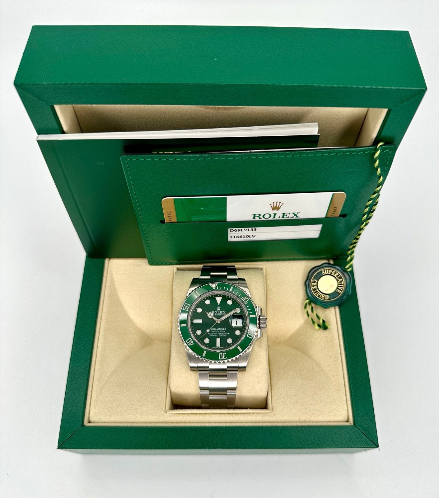 2016 Rolex Submariner “Hulk” 40mm 116610LV Green Dial - Image 11