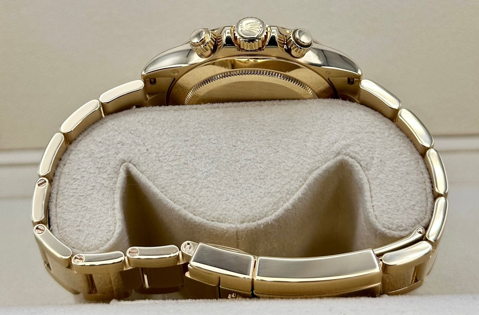 Rolex Daytona “John Mayer” 40mm 116508 Yellow Gold Green Dial - Image 9