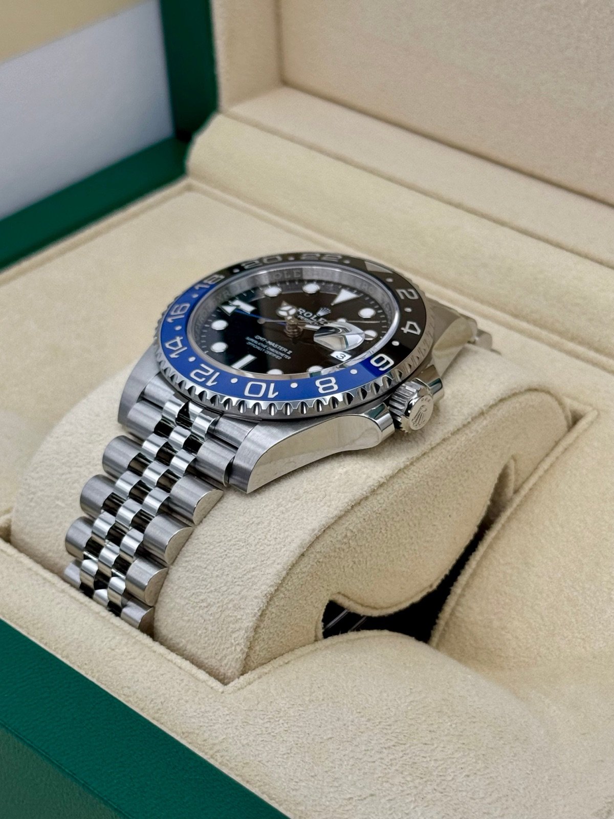 2024 Rolex GMT-Master II “Batgirl” 40mm 126710BLNR Jubilee Black Dial (Unworn) - Image 5