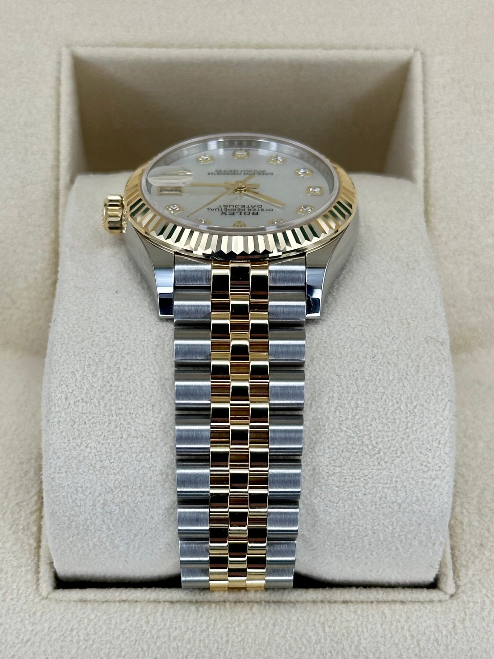 2023 Rolex Datejust 31mm 278273 Two-Tone Jubilee MOP Diamond Dial (Unworn) - Image 4