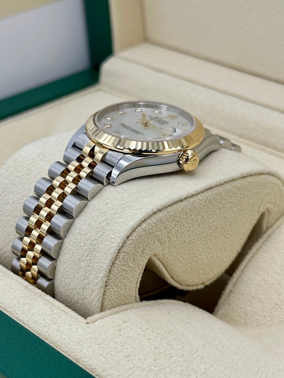 2023 Rolex Datejust 31mm 278273 Two-Tone Jubilee MOP Diamond Dial (Unworn) - Image 5