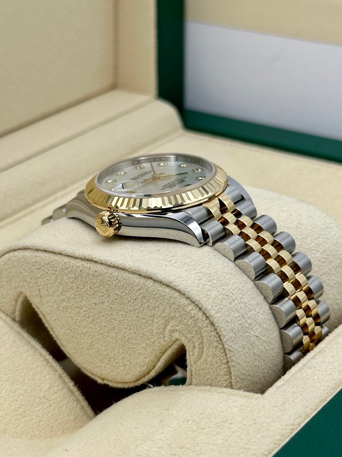2023 Rolex Datejust 31mm 278273 Two-Tone Jubilee MOP Diamond Dial (Unworn) - Image 8