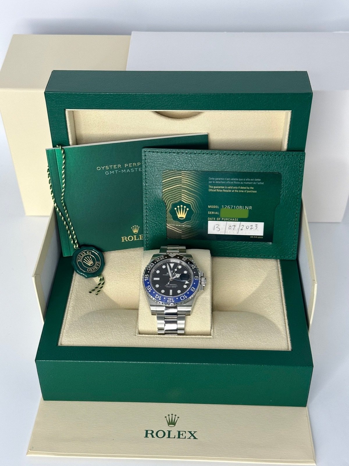 2023 Rolex GMT-Master II “Batman” 40mm 126710BLNR Oyster (Unworn) - Image 12