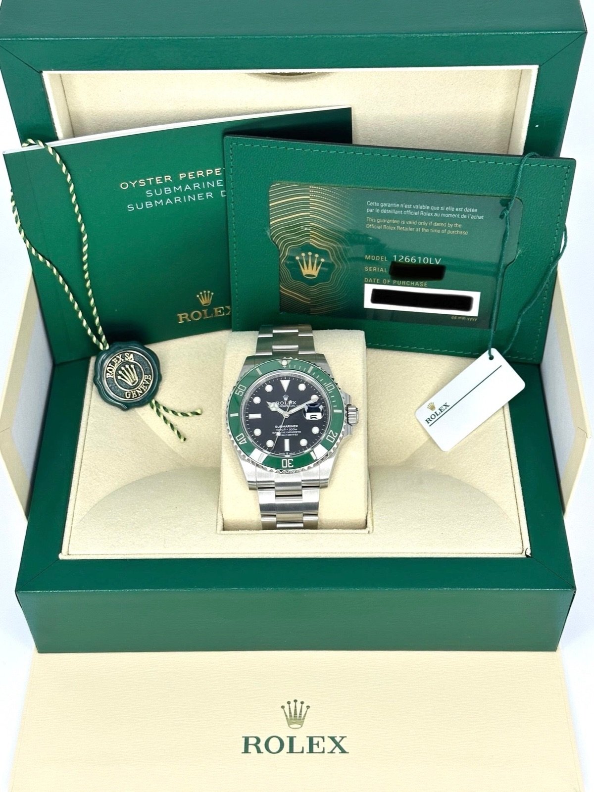 2024 Rolex Submariner “Starbucks” 41mm 126610LV Black Dial (Unworn) - Image 9