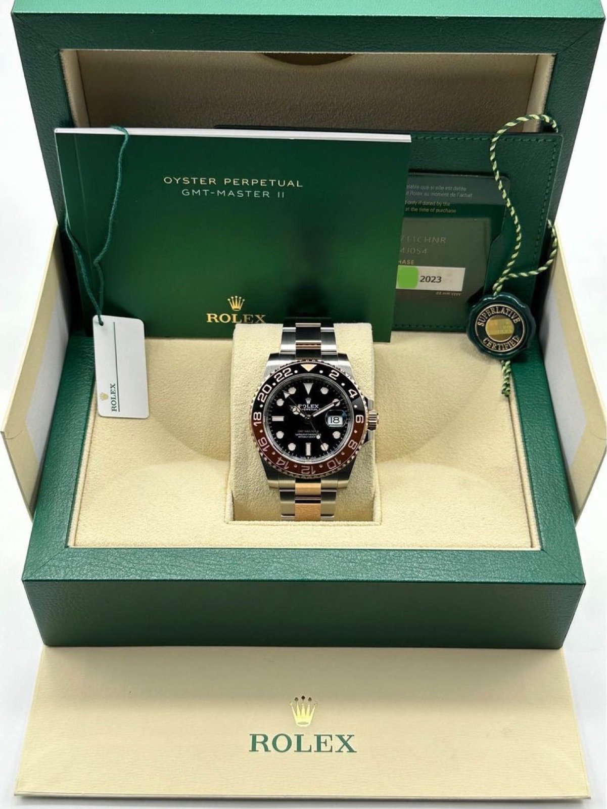 2023 Rolex GMT-Master II “Rootbeer” 126711CHNR Two-Tone (Unworn) - Image 9
