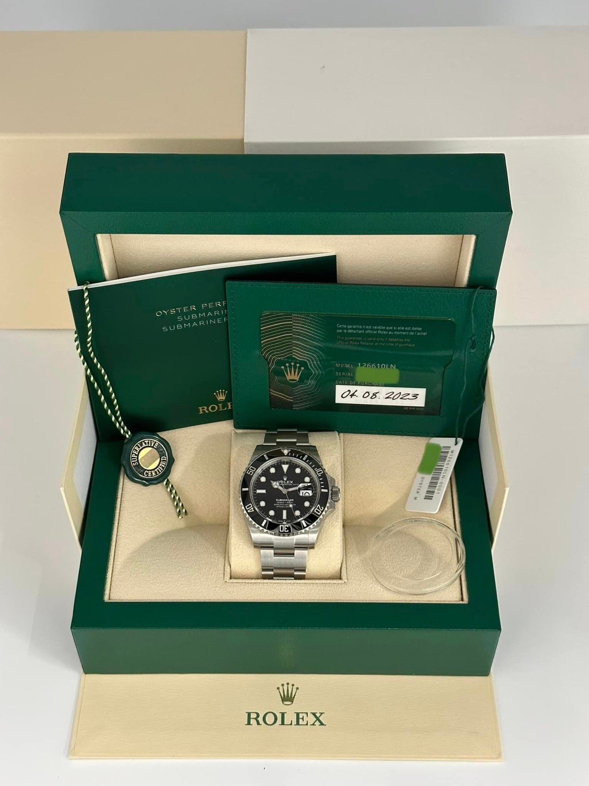 2023 Rolex Submariner 40mm 126610LN Stainless Steel Black Dial (Unworn) - Image 12