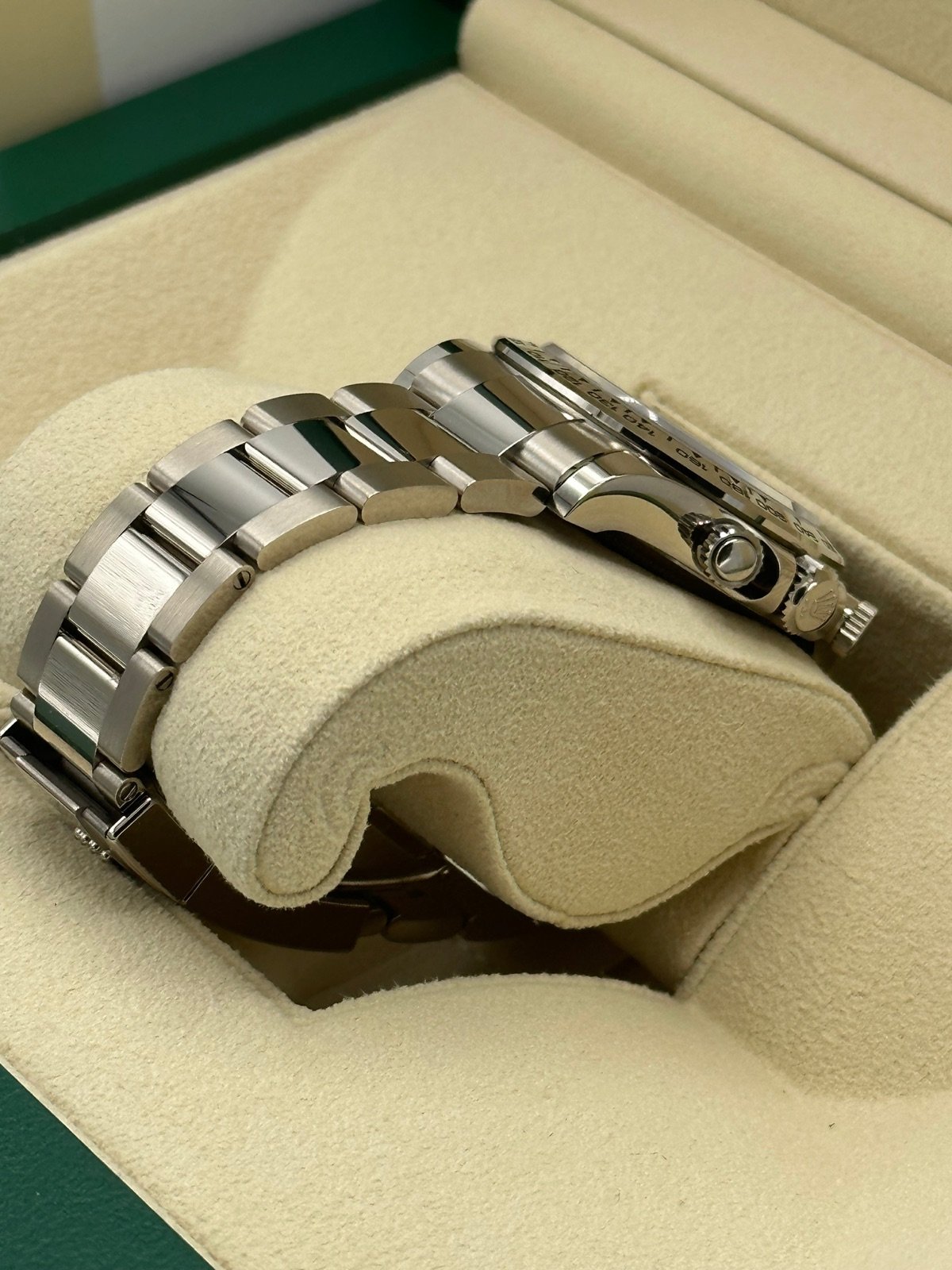 2023 Rolex Daytona 40mm 116509 White Gold Silver Dial (Unworn) - Image 5