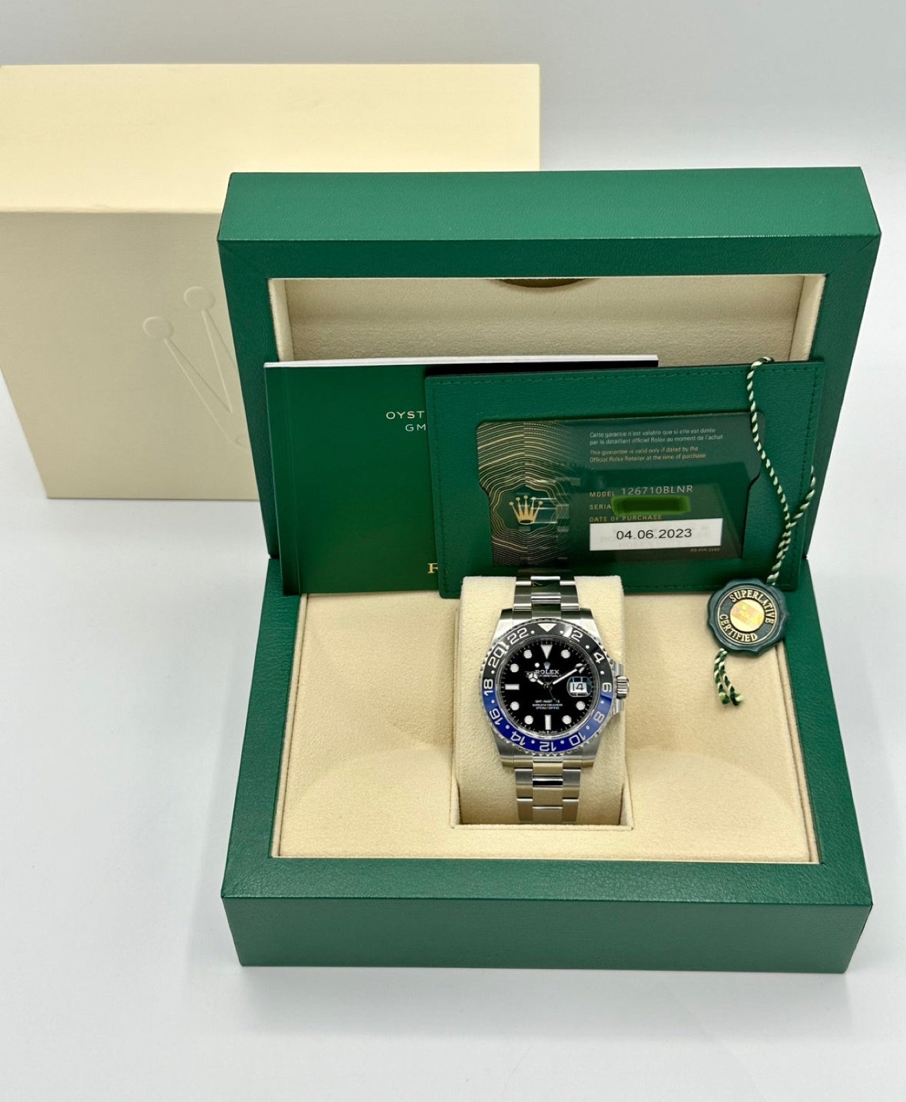 2023 Rolex GMT-Master II “Batman” 40mm 126710BLNR Oyster - Image 11
