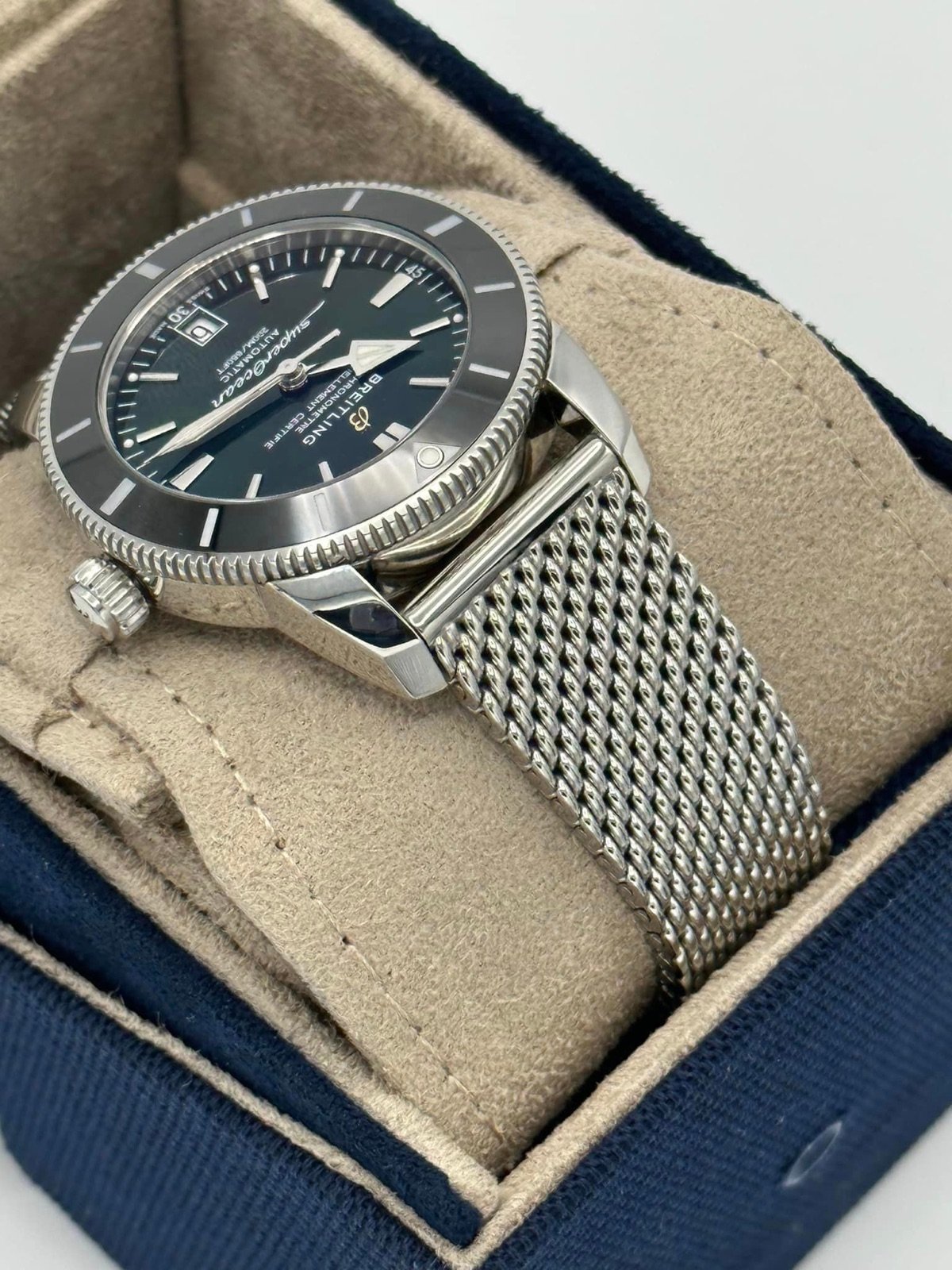 2023 Breitling Superocean Heritage 42mm AB2010 Green Dial - Image 5