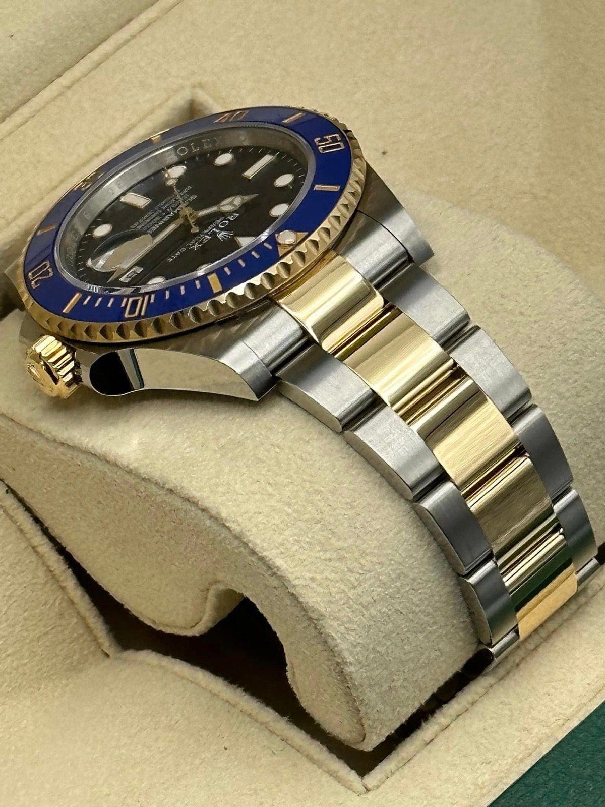 2023 Rolex Submariner “Bluesy” 41mm 126613LB Two-Tone Blue Dial - Image 6