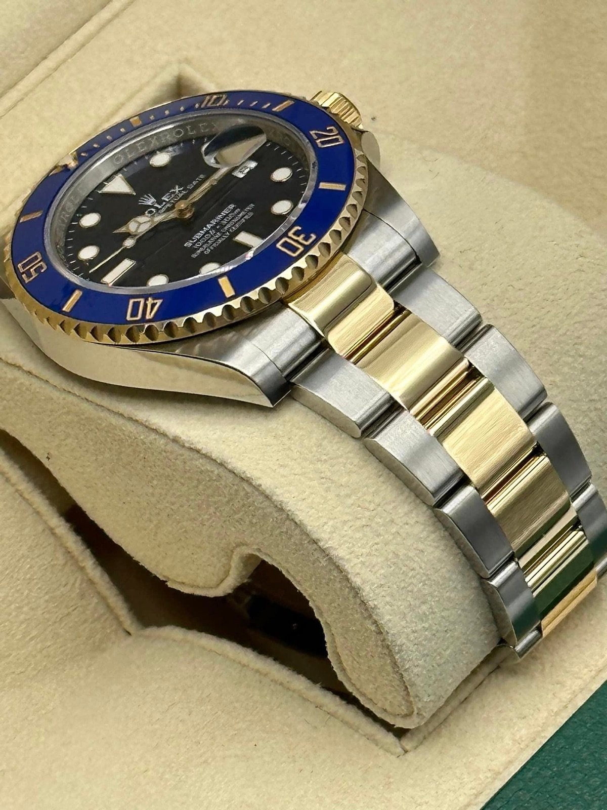 2023 Rolex Submariner “Bluesy” 41mm 126613LB Two-Tone Blue Dial - Image 8