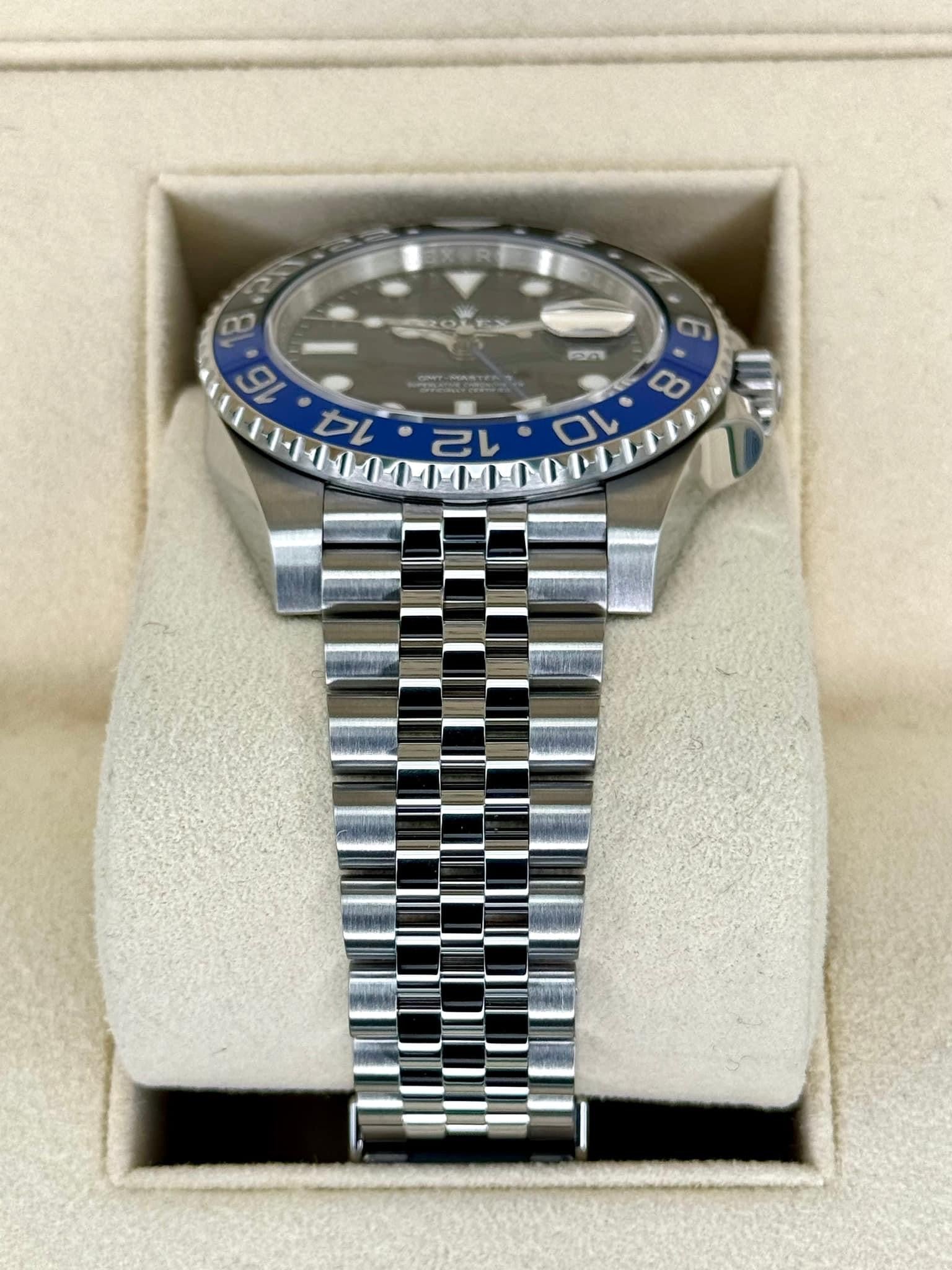 2023 Rolex GMT-Master II “Batgirl” 40mm 126710BLNR Jubilee Black Dial (Unworn) - Image 3